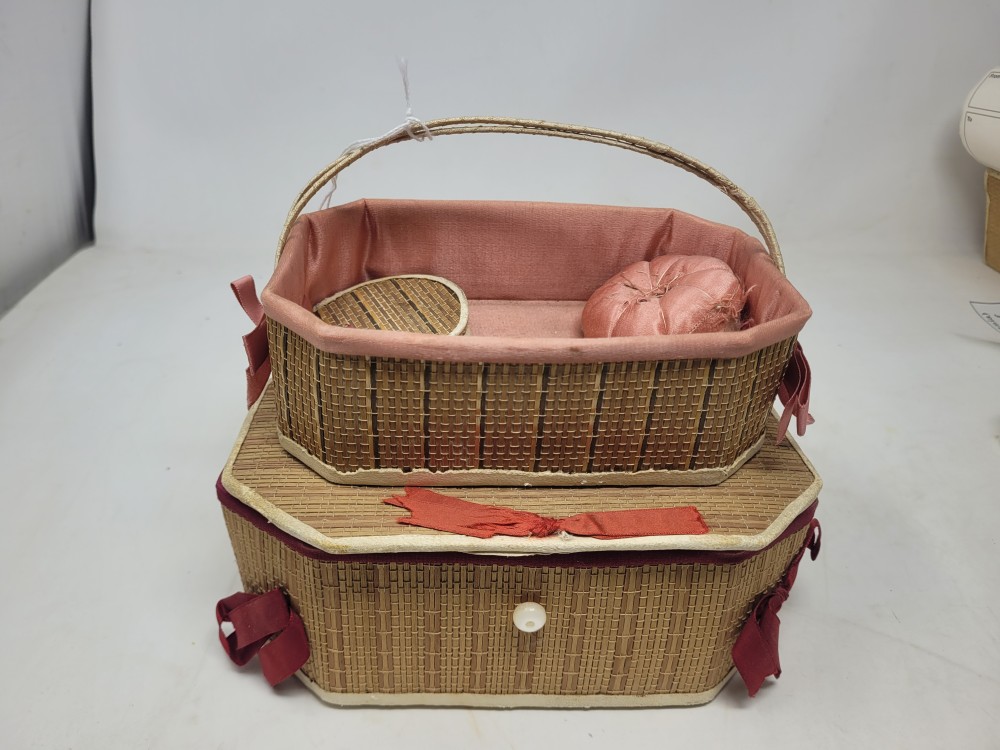 2 canterbury sewing boxes