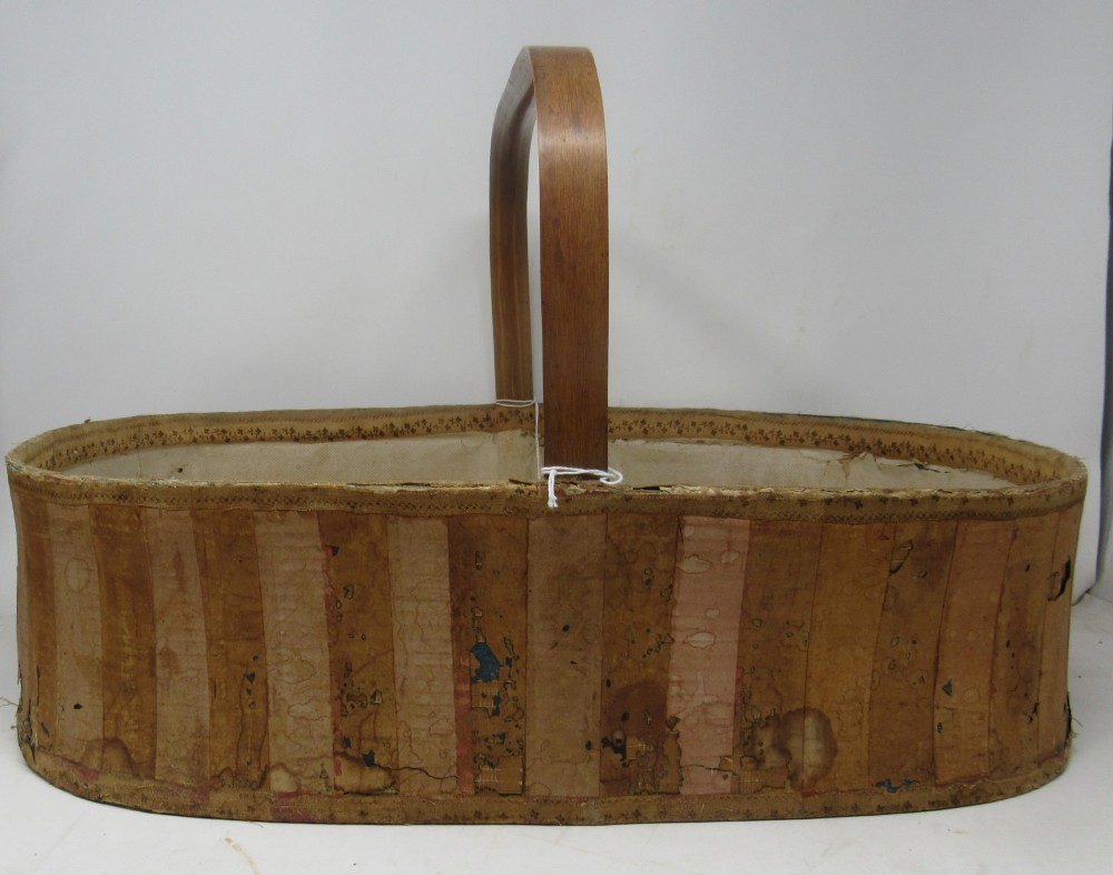 Shaker herb carrier wtervliet or new Lebanon New York